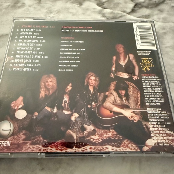 Guns N’ Roses - Appetite For Destruction CD - Picture 5 of 6